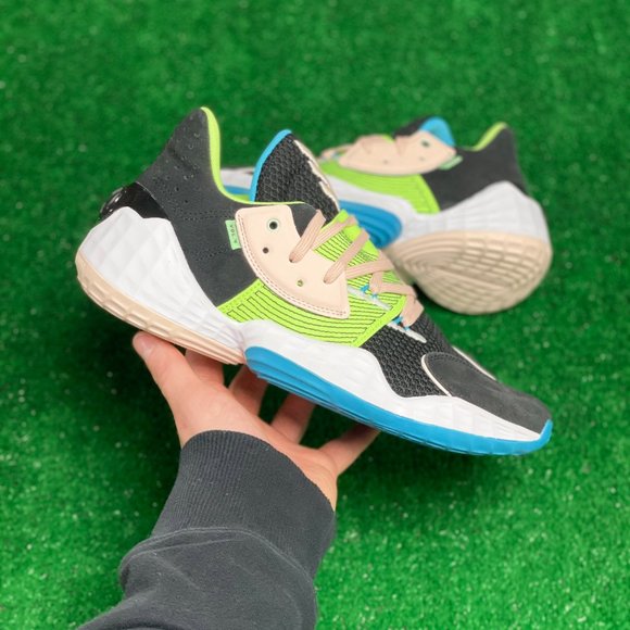 adidas Other - Adidas Harden Vol. 4 Low Mens Basketball Shoes Black Green FY0874 NEW Size 7.5